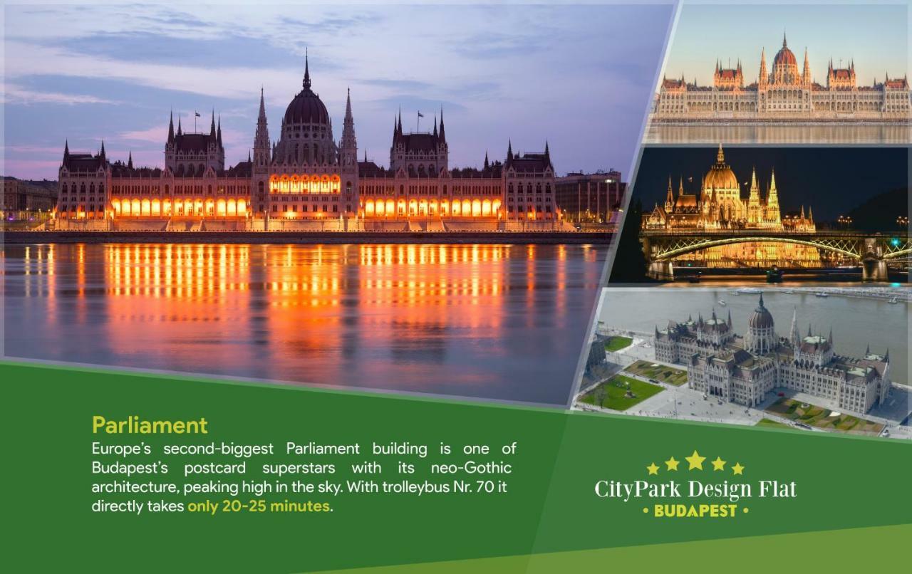 Citypark Design Flat Budapeste Exterior foto
