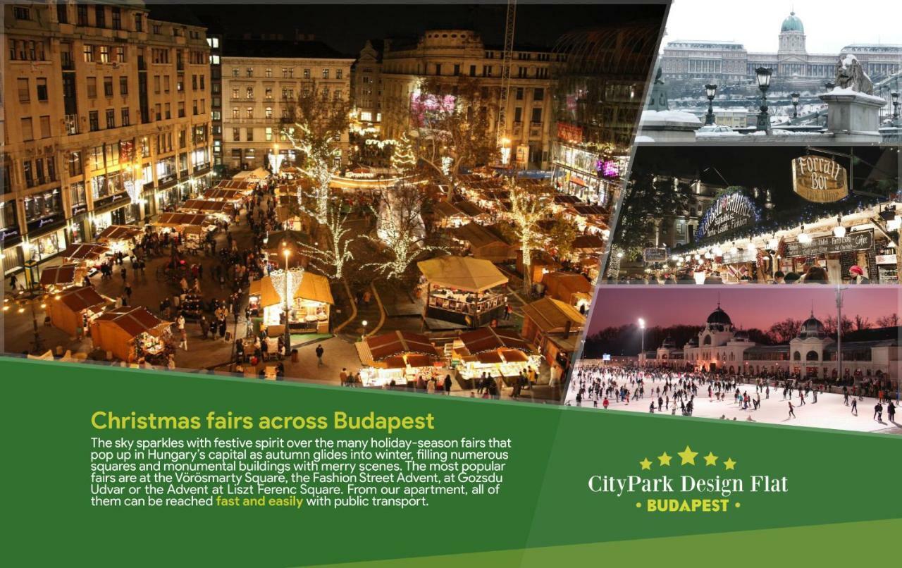 Citypark Design Flat Budapeste Exterior foto